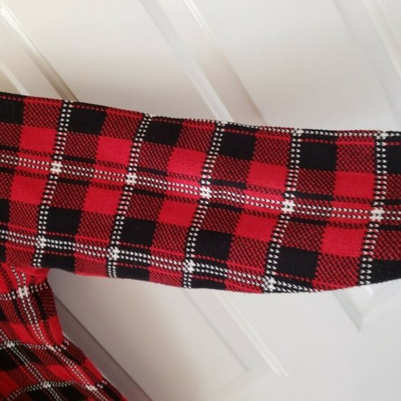 Saddlebred Men's Sweater Christmas Red Green Size M Grandpas Heavy 100% Cotton - Picture 7 of 7